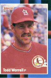 1988 Donruss Baseball Cards    386     Todd Worrell